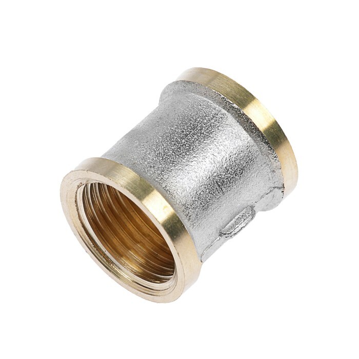 картинка 67-0-265 Муфта латунная, внутренняя резьба, 3/4", (шт.)																																							 от базы строительно-отделочных материалов